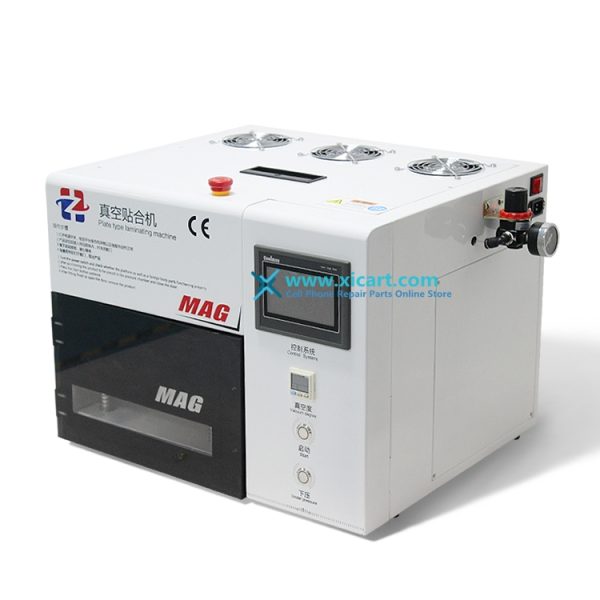 A+ New Version 5 in 1 (7 inch) KO MAG Vacuum Laminator Machine Built-in Vacuum Pump Air compressor and Bubble Remover