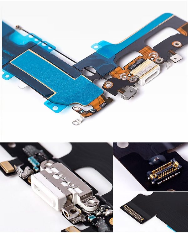 Dock Connector Charging Port Flex Cable Replacement for iPhone 7 / 7 Plus