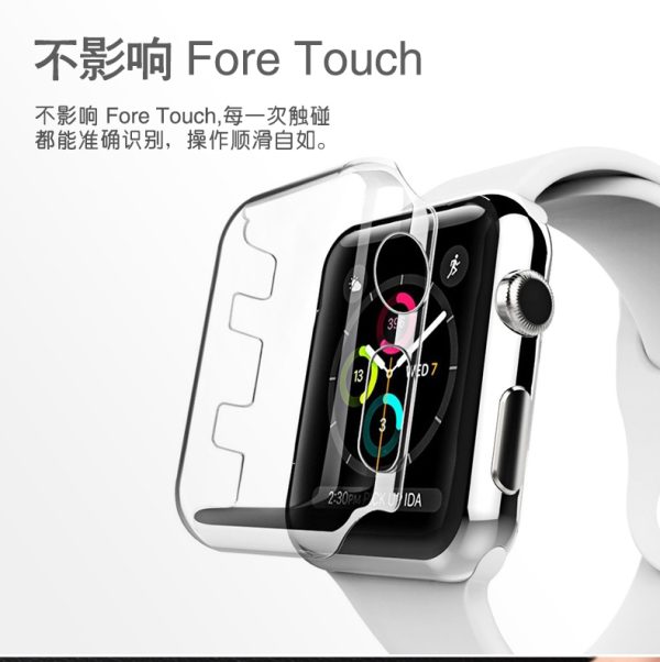 Silicone Transparent Full Coverage iWatch Case