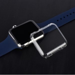 Silicone Transparent Full Coverage iWatch Case