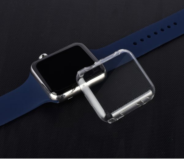 Silicone Transparent Full Coverage iWatch Case