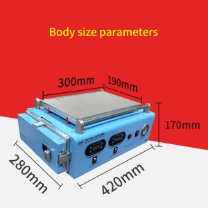 TBK-968C LCD Screen Separate OCA Autoclave Bubble Remove Machine Built in compressor vacuum pump for ipad Curved screen