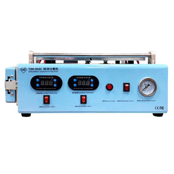 TBK-968C LCD Screen Separate OCA Autoclave Bubble Remove Machine Built in compressor vacuum pump for ipad Curved screen