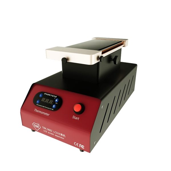 Rotatable Platform Glue Remove Holder Plate & LCD Separator Heater Machine Dual Pump #TBK-988Z