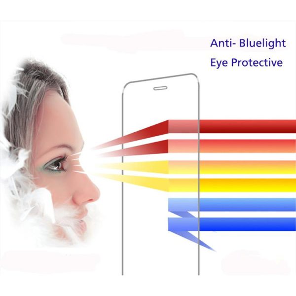 Non-Full Coverage Tempered GLass 2.5D Arc Edge 0.26mm For iPhone (Anti-Blue Light)