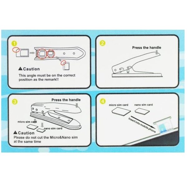 2 in 1 Nano & Micro SIM Cutter #NOOSY