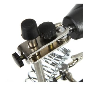 LED Light Magnifier Helping Hand Auxiliary Clamp Alligator Clip Stand #MG16129-C
