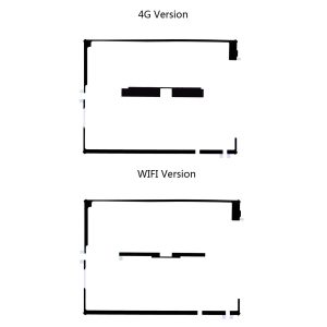 Original Screen Adhesive Sticker Stripe Tape For iPad 3/4