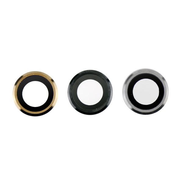 iPhone 6 Plus Rear Camera Holder with Lens – Gold / Silver / Gray