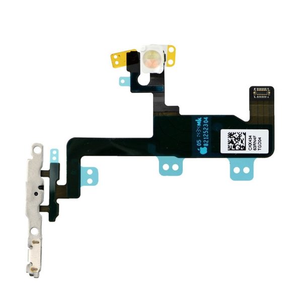 iPhone 6 Power Button Flex Cable with Metal Bracket Assembly