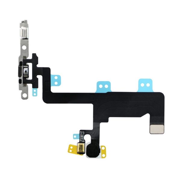 iPhone 6 Power Button Flex Cable with Metal Bracket Assembly