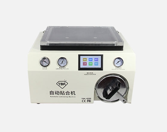 Newest LCD Vacuum Laminating Machine with Transparent Cover and Autoclave Bubble Remover #TBK-408A