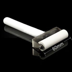 White Soft Silicone Roller for Pushing Screen Protector Film