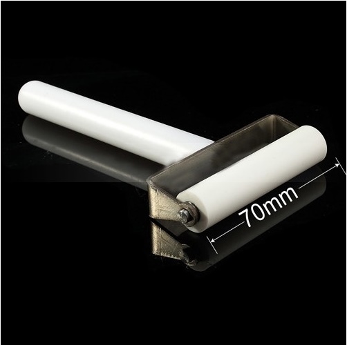 White Soft Silicone Roller for Pushing Screen Protector Film