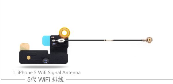 Wifi Signal Wi-Fi Antenna Ribbon Flex Cable line and Cover For iPhone 5 / 5C / 5S / 6 / 6 Plus / 6S / 6S Plus / 7 / 7 Plus