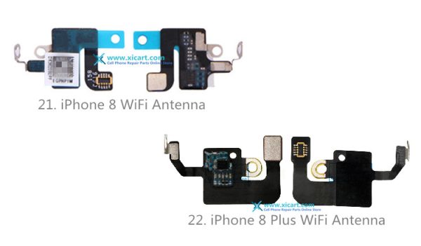 Wifi Signal Wi-Fi Antenna Ribbon Flex Cable line and Cover For iPhone 5 / 5C / 5S / 6 / 6 Plus / 6S / 6S Plus / 7 / 7 Plus