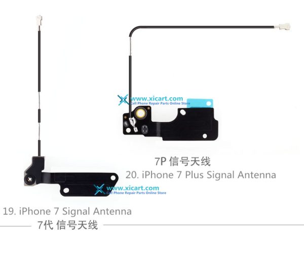 Wifi Signal Wi-Fi Antenna Ribbon Flex Cable line and Cover For iPhone 5 / 5C / 5S / 6 / 6 Plus / 6S / 6S Plus / 7 / 7 Plus