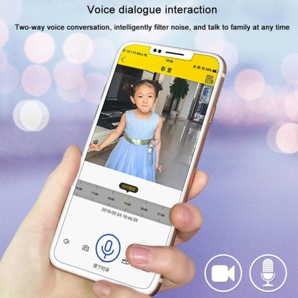 Difang 720P/1080P Wireless Camera HD Night Vision Smart Wifi Mobile Phone Remote