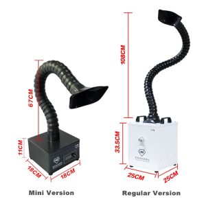 Mini Solder fume Smoker Absorber Smoke Purifier # TBK-638