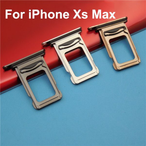 SIM Card Tray with Waterproof Circle For iPhone XR /Xs /Xs Max