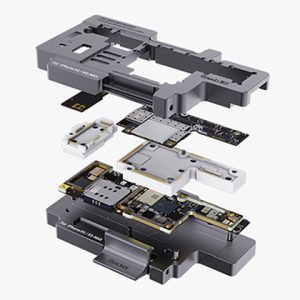 QIANLI iSocket for iPhone x xs / xs max motherboard test fixture For double-deck motherboard Function Tester