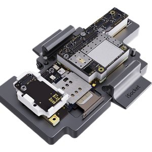 QIANLI iSocket for iPhone x xs / xs max motherboard test fixture For double-deck motherboard Function Tester
