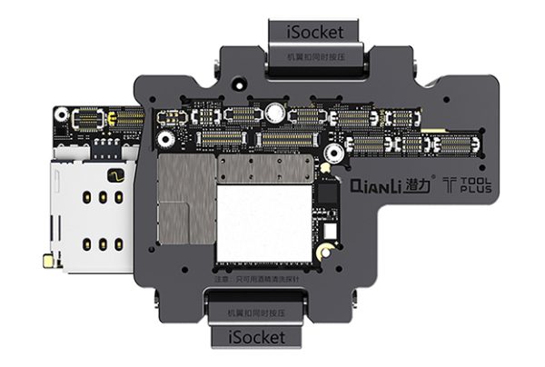 QIANLI iSocket for iPhone x xs / xs max motherboard test fixture For double-deck motherboard Function Tester